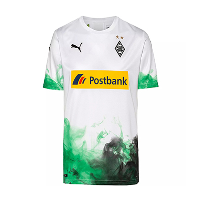 Fanset Retro Trikot Home grün/weiß Borussia Mönchengladbach Fohlenelf NEU*OVP 