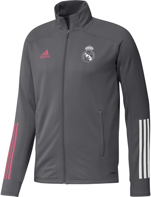 Real Madrid Adidas Trainingsanzug 20/21 grau | fussball ...