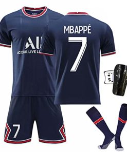 Kindergröße Jungen T-Shirt FFF Kylian MBAPPE offizielle Kollektion der französischen Fußballnationalmannschaft 