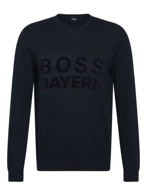 fc bayern boss pullover schwarz