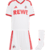adidas 1. FC Köln Trikot Set Home 2026/2027 Kids Weiß