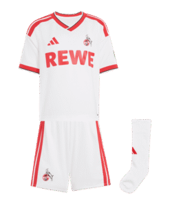 adidas 1. FC Köln Trikot Set Home 2026/2027 Kids Weiß