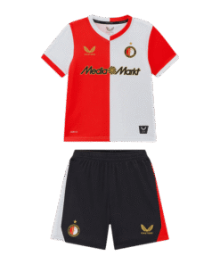 Castore Feyenoord Rotterdam Trikot Set Heim 2025/2026 Rot F072