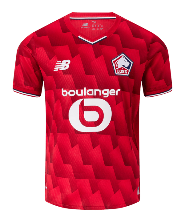 New Balance LOSC Lille Trikot Kids Rot