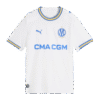 PUMA Olympique Marseille Trikot Home 2026/2027 Kids Weiß F01